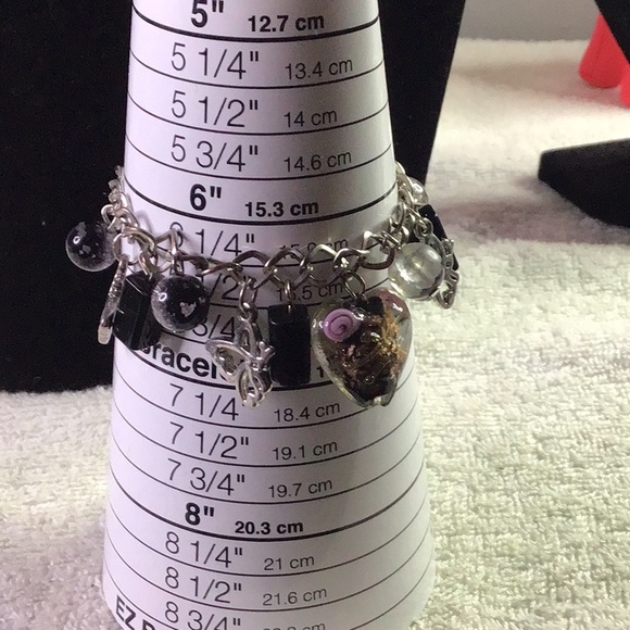 Black and silver tone 6 1/2 Inches Bracket - Picture 3 of 3